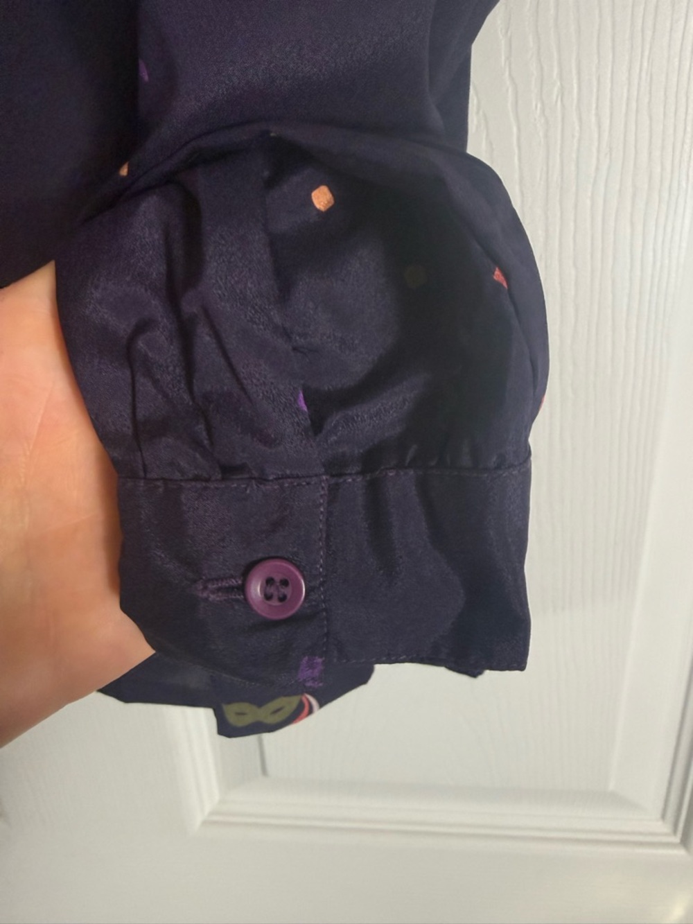 Vintage Diane Von Furstenberg plum color - Picture 10 of 11